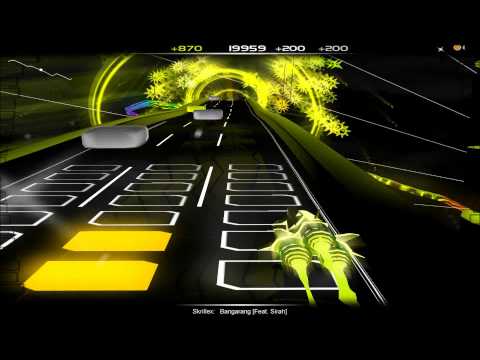 Audiosurf - Skrillex Bangarang