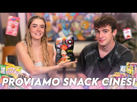 LISA e LOLLO PROVANO SNACK STRANI di CHINATOWN!! *schifo*