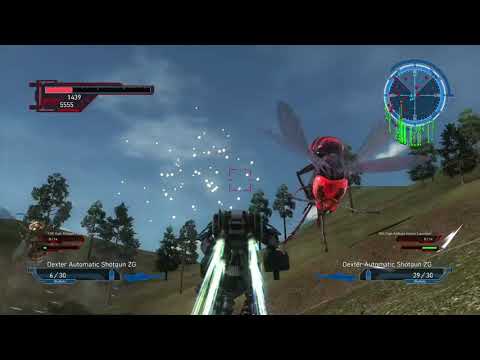 EDF Earth Defense Force 5 M 60 Mountain Investigation - Fencer Inferno