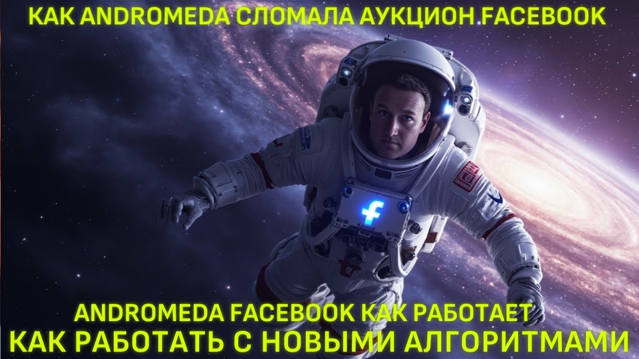 Как работать с Facebook Andromeda | Полный гайд по запуску рекламы | Как работает Facebook 