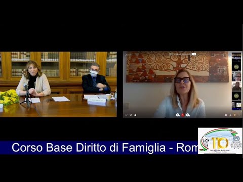 CORSO BASE DIRITTO DI FAMIGLIA   Incontro del 08.03.2021
