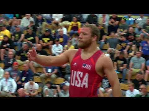 2018 FS WTT Challenge/Senior Men 97 Quarter-Finals - Blaize Cabell (Vall) Vs. Braden Atwood (Sunk)