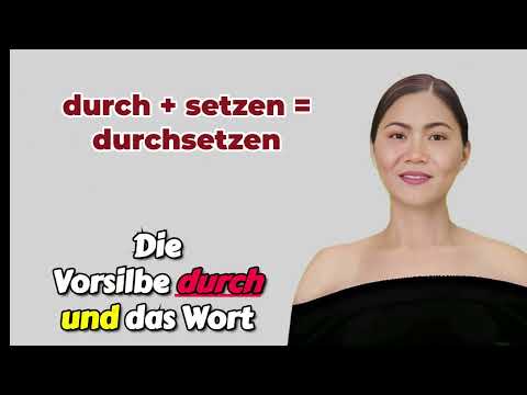 Das Verb "setzen + Präfixe / Wortschatz für Deutsch B1/B2: :