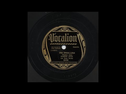Ramón Jazo - Una Orgullosa - Vocalion 8636