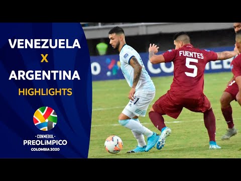 Venezuela 1-4 Argentina l Preolímpico 2020