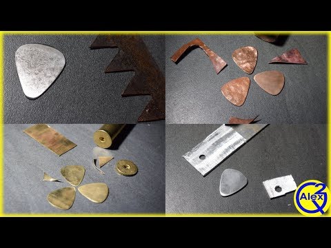 Homemade guitar sales pick