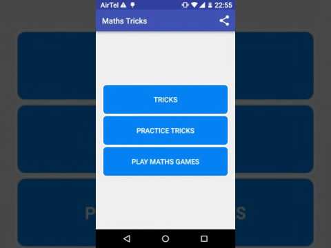 Maths Games & Tricks Offline Video