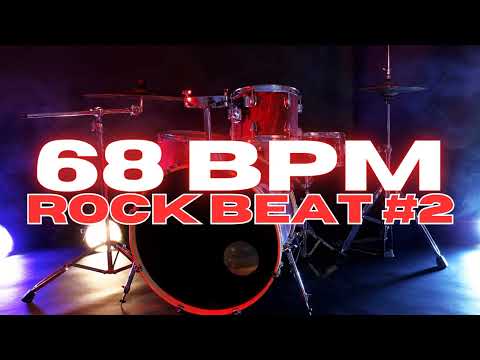 68 BPM - Rock Drum Beat - Loop 2