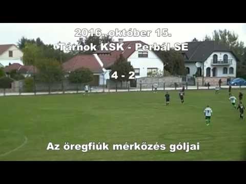 2016.10.15. Tárnok KSK - Perbál SE 4-2. Az öregfiúk mérkőzés góljai