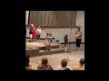 Little Girl Faceplanting At Her First Preschool Graduation