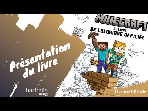 Minecraft - livre de coloriage officiel - Hachette Heroes