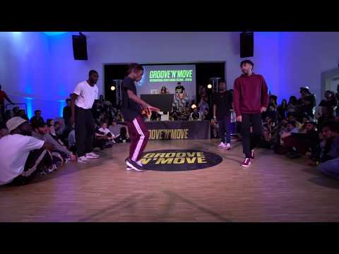 Groove'N'Move Battle 2019 | Hip Hop 1/4 Final | Brr Brr Vs Jamie & Pakissi