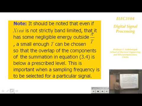 Digital Signal Processing 5A: Digital Signal Processing