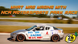 Post Race What was wrong with NCM Motorsports Park 24 hours of lemons race