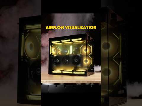 Lian Li O11D Mini V2 Airflow Visualization 💨