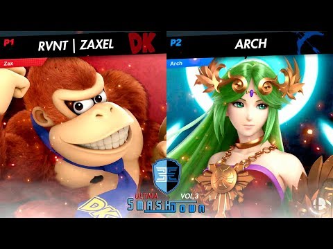 SmashDown Ultima Vol. 3  - RVNT | Zaxel Vs. Arch  - Losers Quarter Finals