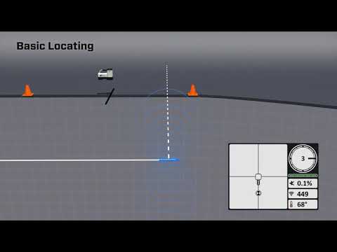 DigiTrak Falcon F5 Basic Locating How-To for Horizontal Directional Drilling - Animated.