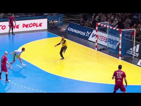 Gasper Marguc - smart penalty vs Russia