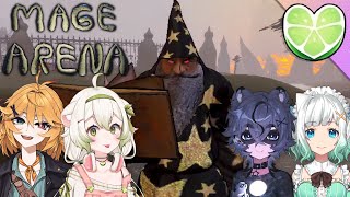 Mage Arena with the sloppy sisters @Dokibird @Snuffyowo @mintfantome