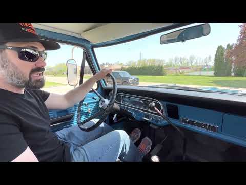 1968 Ford F-250 Highboy 4x4 4-Speed Driving POV