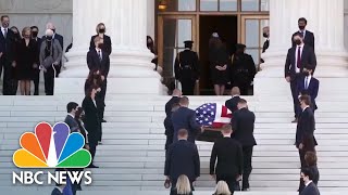 Watch: Thousands Gather To Mourn Supreme Court Justice Ruth Bader Ginsburg | NBC News NOW