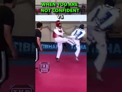 SINGLE KICK vs COMBO 👆 #taekwondo