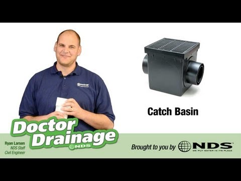 Capture Runoff with NDS Catch Basins | NDS Yard Drainage Systems