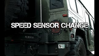 Changing Out The Speed Sensor On An H1 Hummer