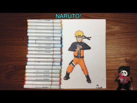HOW TO DRAW NARUTO FULL BODY | NARUTO