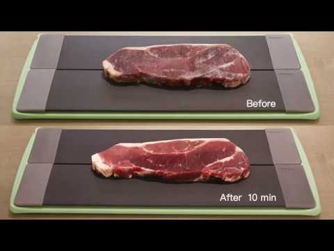 Houcy Magic Defrosting Tray-Thawing steak expert
