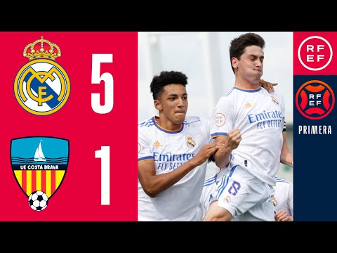 RESUMEN | Real Madrid Castilla 5-1 UE Costa Brava | PrimeraRFEF | Jornada 36 | Grupo 2