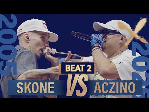 SKONE vs ACZINO || BEAT 2 || C'MON!: NASTY CRUNK || Red Bull Batalla Nueva Historia