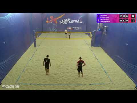 14:00V. Antoniuk / V. Tyshchenko - Y. Bohdashkin / Y. Yevdokymov 19.11.2022|Winners Beach Volleyball