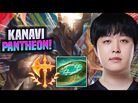 KANAVI STOMPING WITH PANTHEON JUNGLE! - JDG Kanavi Plays Pantheon Jungle vs Taliyah! | Season 2022
