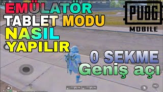 PUBG MOBİLE GAMELOOP TABLET MODU YAPIMI !! GÜNCEL