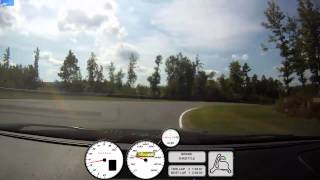 preview picture of video 'Best Lap Around Calabogie Motorsports Park  - Full Track'
