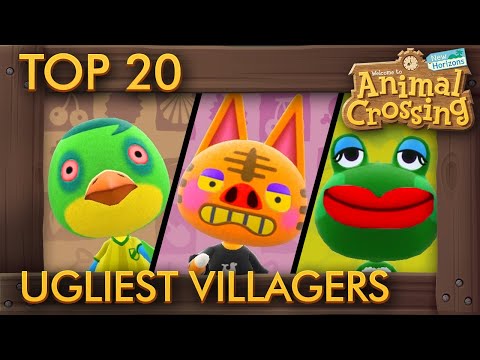 Top 20 Ugliest Villagers in Animal Crossing New Horizons
