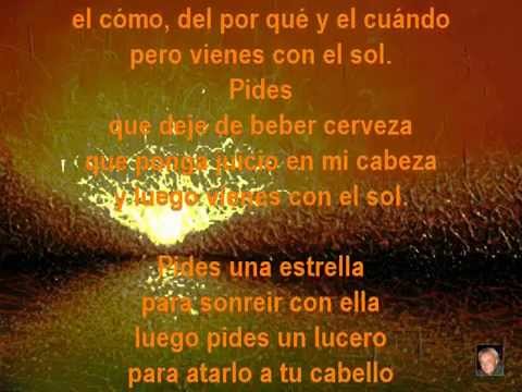 Silvio Rodríguez & Alejandro Filio  - Vienes Con El Sol (LETRA)