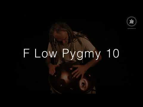 Mantra Handpans - F Low Pygmy 10 - Ember Steel
