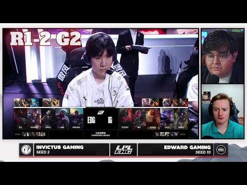 IG vs EDG - Game 2 | Round 1 S15 LPL Summer Playoffs 2025 | Invictus Gaming vs Edward Gaming G2 full