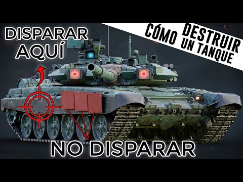 ¿Cuáles son los PUNTOS DÉBILES de un TANQUE DE GUERRA?