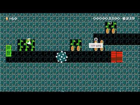 Super Mario Maker 2 - THE COLLAPSING CAVE