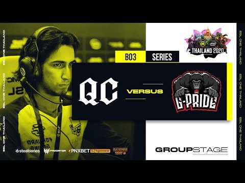 Quincy Crew vs Gorillaz-Pride Game 1 (BO3) | ESL One Thailand 2020 Americas