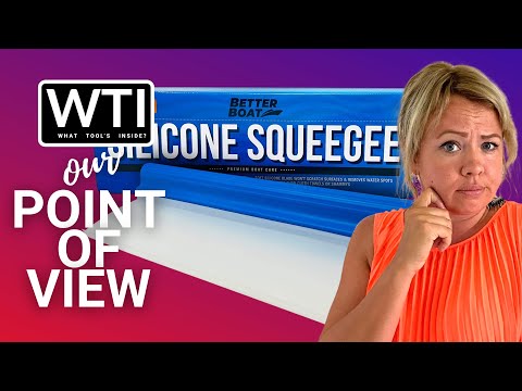 Better Boat Window Silicone Squeegees - WTI product video review