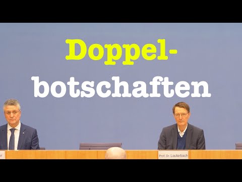 Corona-Lage mit Lauterbach (SPD), Drosten & Wieler (RKI) | BPK 14. Januar 2022