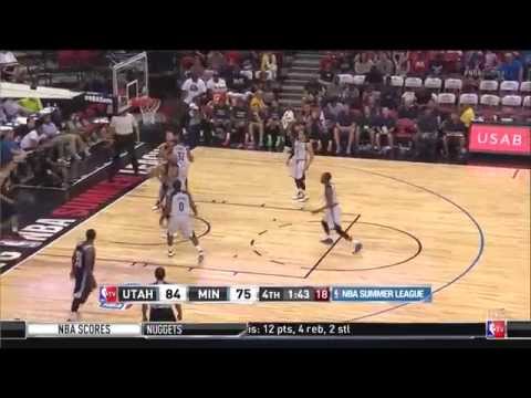 Trey Lyles with 13 points, 9 rebounds in Summer League