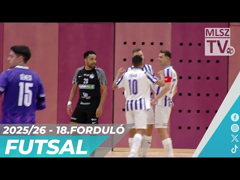Újpest FC – Vehir.hu Futsal Veszprém | 5-5 | Férfi Futsal NB I | 18. forduló | MLSZTV