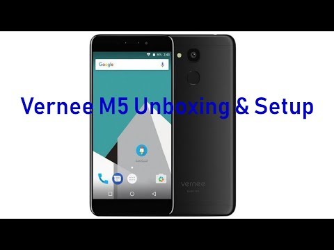 Vernee M5 Unboxing and Setup