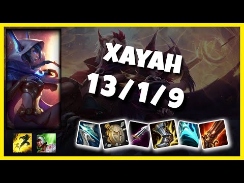 Xayah 11.5 Gameplay Challenger Replay Bot Lane - S11 (13/1/9) - KOREAN