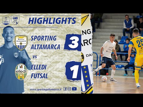 HIGHLIGHTS | SPORTING ALTAMARCA vs ELLEDI FUTSAL